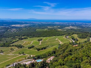 Natur, Vogelperspektive, Landschaft, Natürliche Landschaft, Horizont, Einfach, Luftaufnahmen, Ländliches Gebiet, Grundstueck, Feld