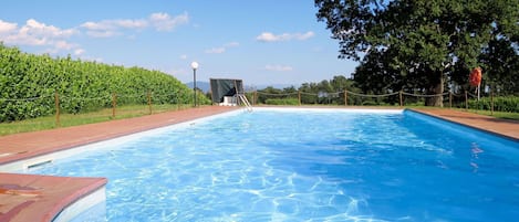 Piscine, Propriété, Loisir, Vacances, L'Eau, Immobilier, Ciel, Maison, Été, Recours