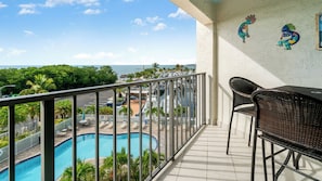 View From Balcony off Living Room