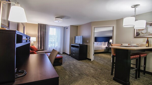 Welcome to our elegant and modern suite.