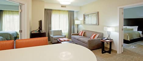 Welcome to our elegant and modern suite.