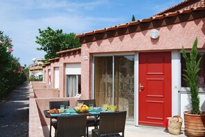 Enjoy the fresh air from your patio.