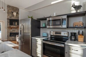 Kitchen with Stainless Appliances