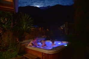 Bain à remous extérieur