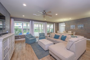Large living area.