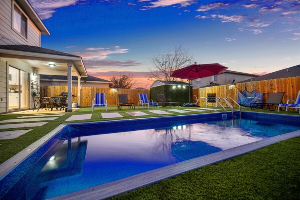 Take a Dip in our amazing pool!