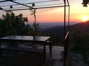 Ciel, Matin, Le Coucher Du Soleil, Soirée, Lever Du Soleil, Nuage, Arbre, Paysage, Station De Montagne, Maison
