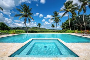 main pool and jacuzzi
