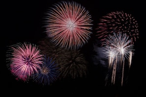 4th of July Fireworks in Provincetown.