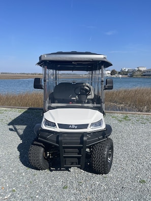 New for 2023 - 2023 Golf Cart onsite for rent