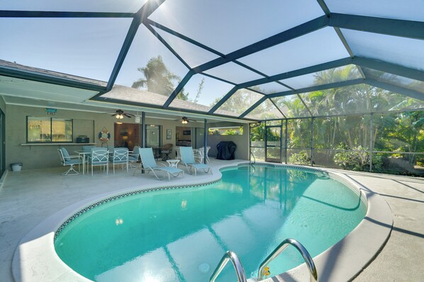 Cape Coral Vacation Rental | 3BR | 2BA | 1,400 Sq Ft | Step-Free Access