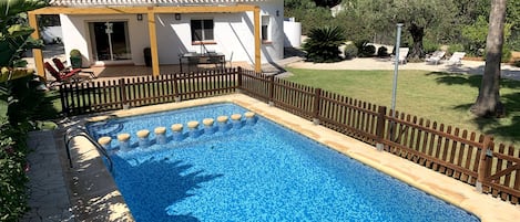 Swimming pool and main terrace