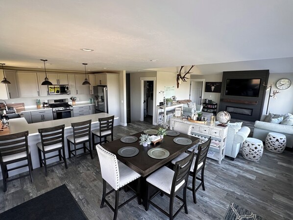 Open concept living