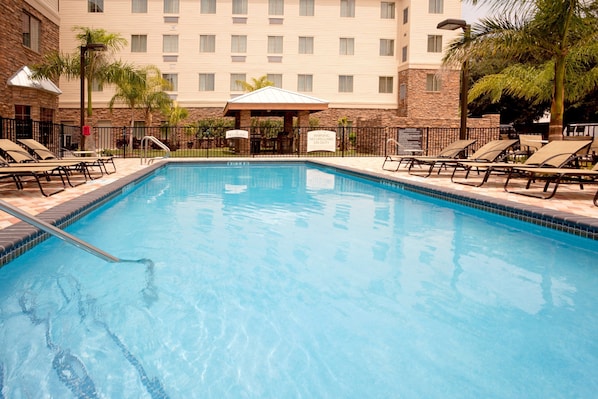 Enjoy the pool.