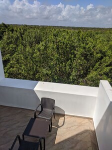 Casa nueva de lujo con azotea equipada en la playa Akumal, 25 min Tulum y PDC