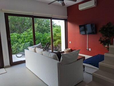 Casa nueva de lujo con azotea equipada en la playa Akumal, 25 min Tulum y PDC