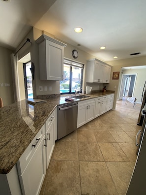 Fresh white kitchen