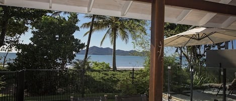 2. Fish on a Fence - View to Dunk Island