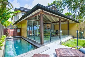 3. Fish on a Fence - Pool and Outdoor Deck