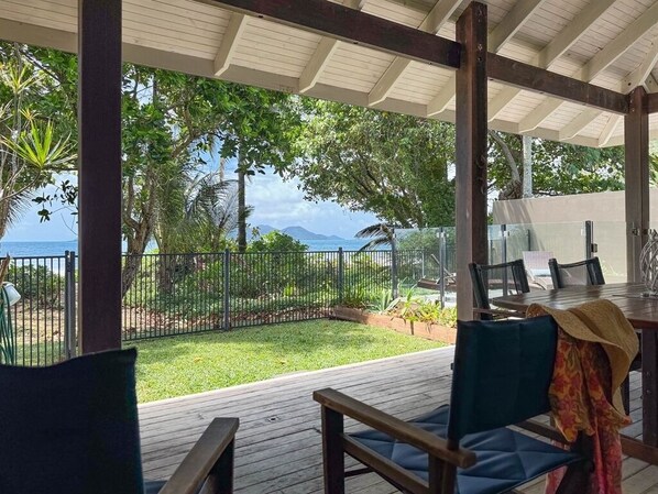 2. Fish on a Fence - Patio to Pool