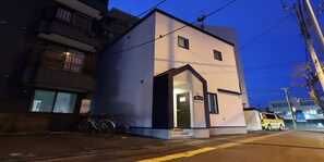 Front of property – evening/night
