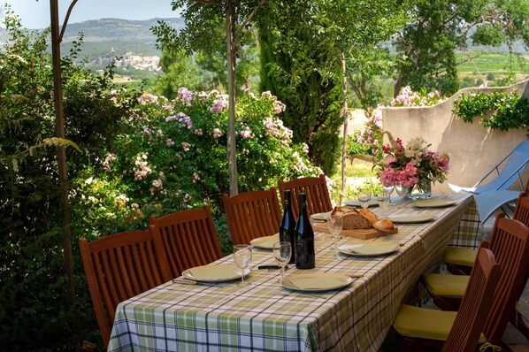 Côté Vignes - Terrasse