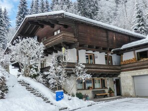 Snow, Building, Window, Plant, Sky, Tree, House, Slope, Cottage, Wood