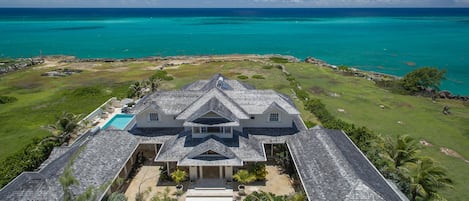 Villa view to the ocean