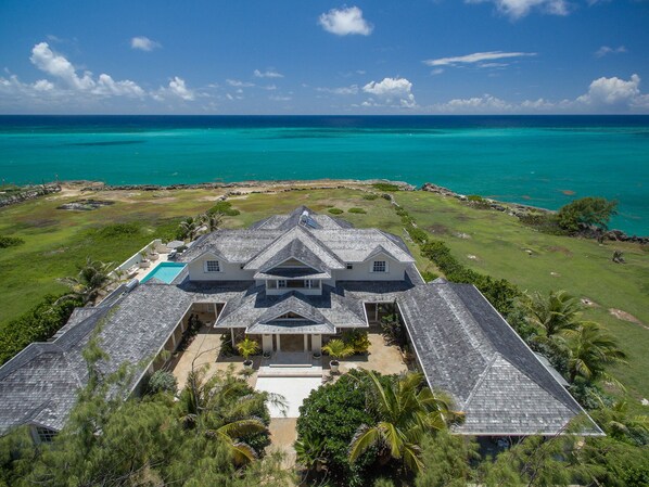 Villa view to the ocean