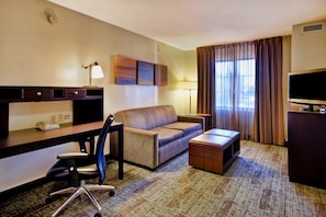 Enjoy the warm and cozy decor.