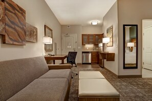 You will love the open living area.
