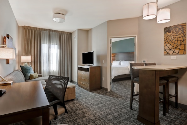 Enjoy the warm and cozy decor.