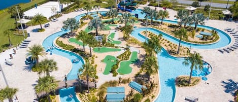 Hideaway Club Lazy River Overview