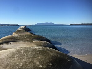 LOCAL BEACH & VIEW OF MARIA ISLAND