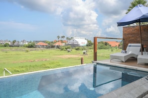 Rooftop pool