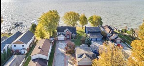 Overhead view of property