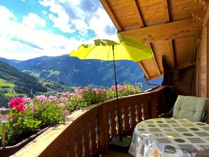 Süd-Westbalkon mit schönem Ausblick