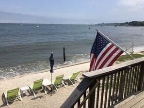 Plenty of outdoor lawn and beach furniture