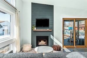 Cozy Gas Fireplace