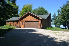 View from the driveway