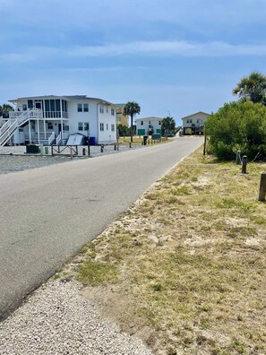 Beach access at the end of the street.