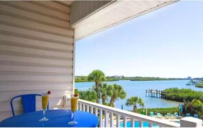 The view just seems to make those drinks taste even better!