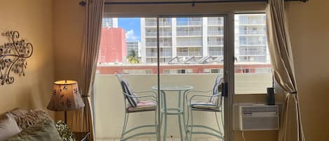 Lovely lanai seating on the 1st balcony from sleeping area
