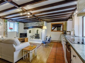 Open plan living space | The Tack Room - Thorney Country Cottages, Langport, near Somerton