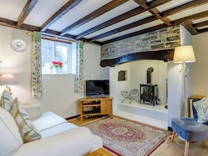 Living area | The Tack Room - Thorney Country Cottages, Langport, near Somerton