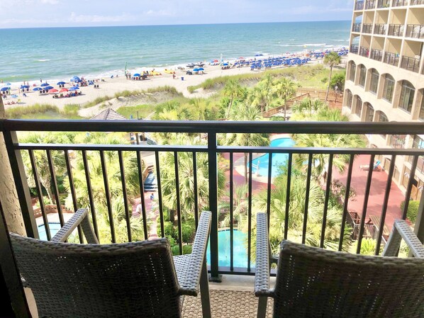 Oceanfront Balcony 