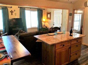 Upgraded cabinetry and granite counter tops