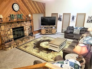 Sunken living room