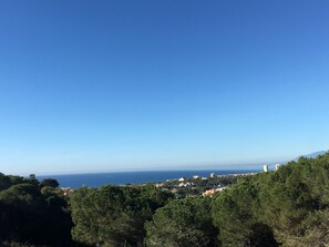 Blick von der Unterkunft