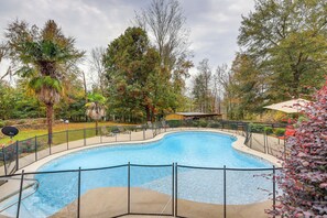 Private Pool w/ Safety Fence | Spacious Yard